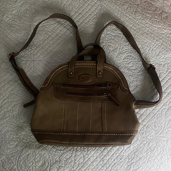 B.O.C. Camo Green Vegan Leather Bag - Picture 1 of 4